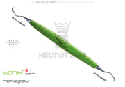 ZEPF-BIONIK, SICHELSCALER,  FIG.M23A MOLARENSCALER, GELBGRÜN, EINSÄTZE AUSWECHSELBAR, NANOPAL COATING