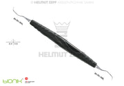ZEPF-BIONIK, UNIVERSAL KÜRETTE, LANGER FIG.L1/2, SCHWARZ EINSÄTZE AUSWECHSELBAR