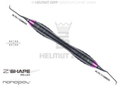 SPEZIAL KÜRETTE, GRACEY 11/12 M5 MIT CA 3MM LÄNGEREM 1ER SCHAFT IM Z-SHAPE RELAX GRIFF, SIGNALVIOLETT,