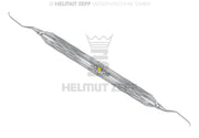 SPEZIAL KÜRETTE, GRACEY 5-6, M5 IM ZEPF-LOTUS GRIFF, FARBMARKIERUNG GELB, EINSÄTZE AUSWECHSELBAR