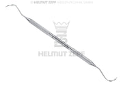 PARODONTOMETER N. NABERS DOPPELENDIG, ROLLIERT, 5,5MM TEILUNG 3-6-9-12 MM,