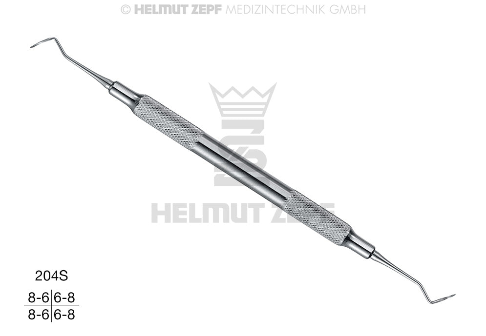 SICHELSCALER, FIG. 204-S, DÜNNE AUSFÜHRUNG ROSTFREIER HOHLGRIFF