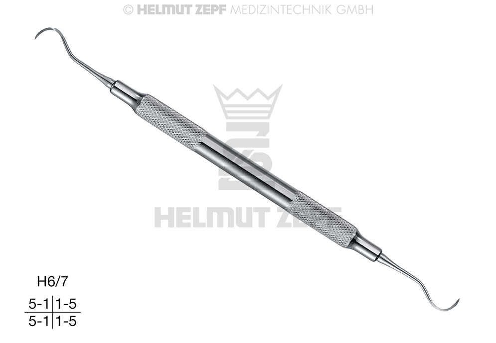 PERIODONTAL SCALER N. HYGINIEST H6/H7