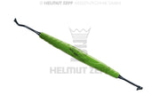 ATTIN COMPO KNIFE FIG. 2 IM BIONIK GRIFF GELBGRÜN, NANOPAL AUSWECHSELBARE EINSÄTZE