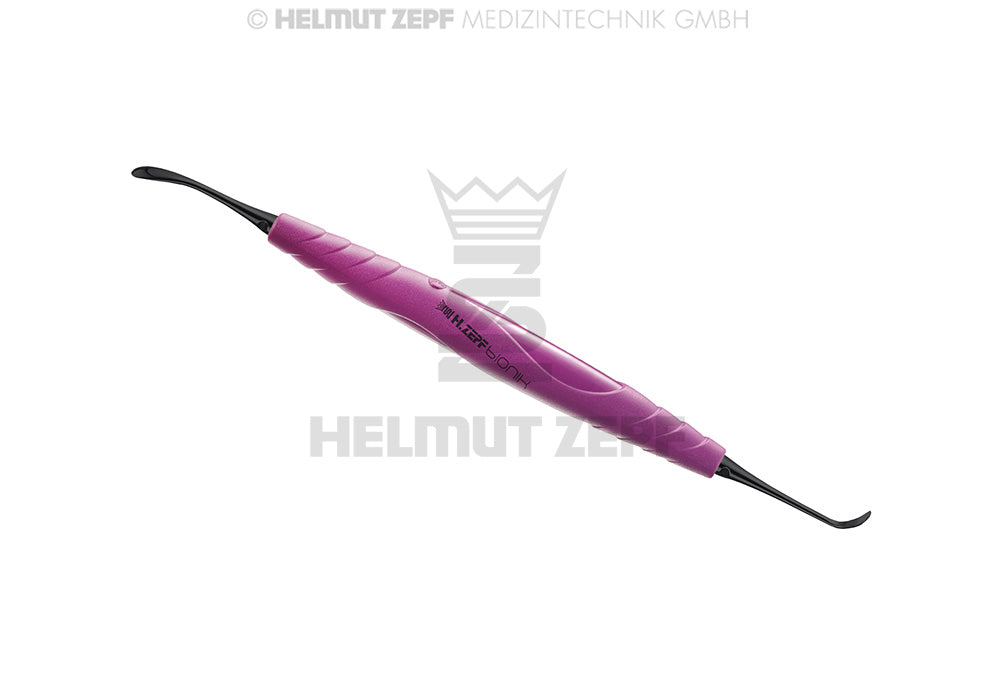 UNIVERSAL RASPATORIEN AUSWECHSELBAR, ONYX-COATING SINUS 0, BIONIK GRIFF