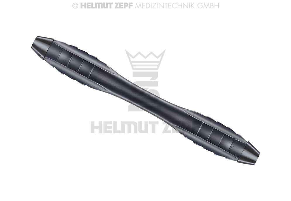 Z-shape Relax Handle Hohlkehle Konkav, Doppelendig M4x0,5 Nanopal Beschichtung, Farbmarkierung: