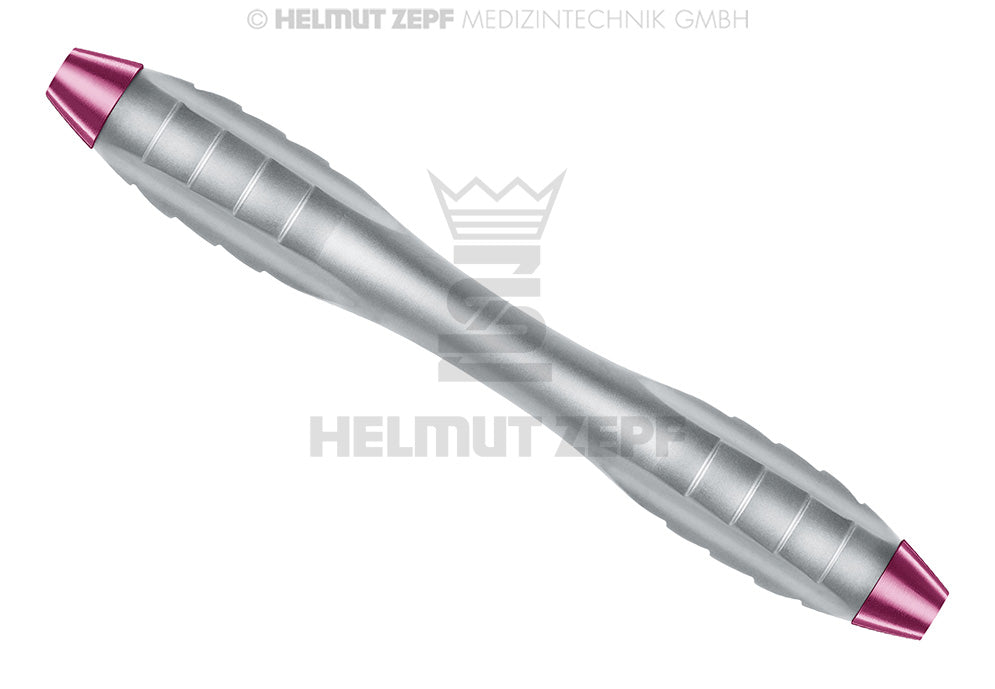 Z-shape Relax Griff Violett Hohlkehle Konkav, Schuppe Konvex Doppelendig M4x0,5 ; Länge: 100mm