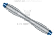 Z-SHAPE RELAX GRIFF BLAU HOHLKEHLE KONKAV, SCHUPPE KONVEX DOPPELENDIG M4X0,5 ; LÄNGE: 100MM
