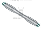 Z-SHAPE RELAX GRIFF MINZE HOHLKEHLE KONKAV, SCHUPPE KONVEX DOPPELENDIG M4X0,5 ; LÄNGE: 100MM