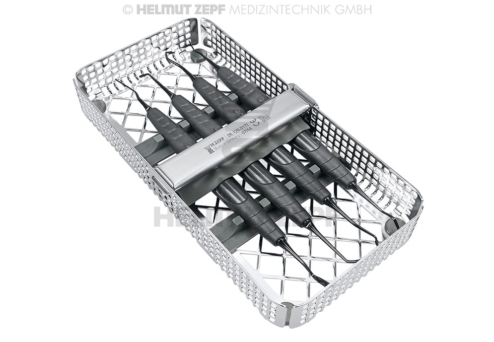COMPOSITE-SET KLEIN ALLE INSTRUMENTE BIONIK GRIFF SCHWARZ, AUSWECHSELBAR
