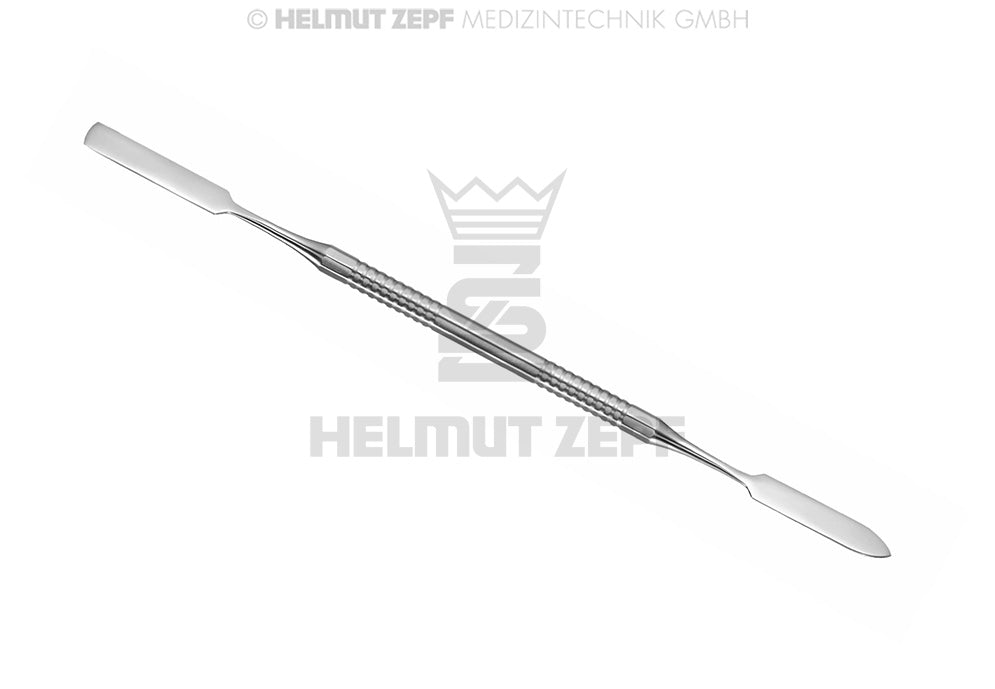 ZEMENTSPATEL, ACHTKANT, FIG. 2, DOPPELENDIG, ROSTFREI, 6MM