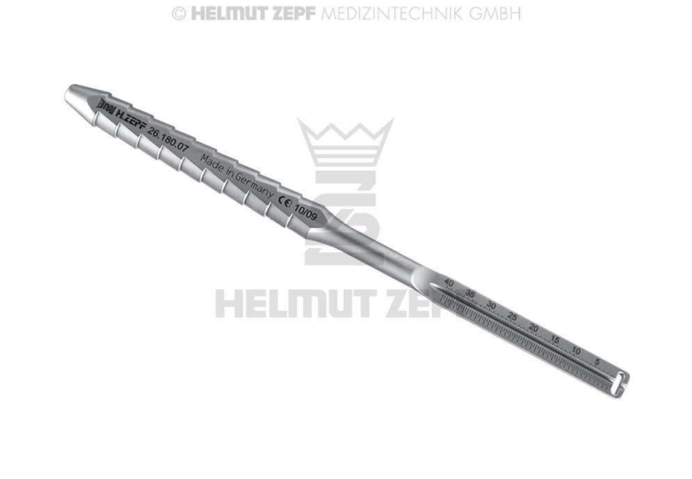 UNIVERSALGRIFF EINENDIG, M 2,5, ZEPF SCHUPPENDEISIGN, MIT ENDO-MESSFUNKTION