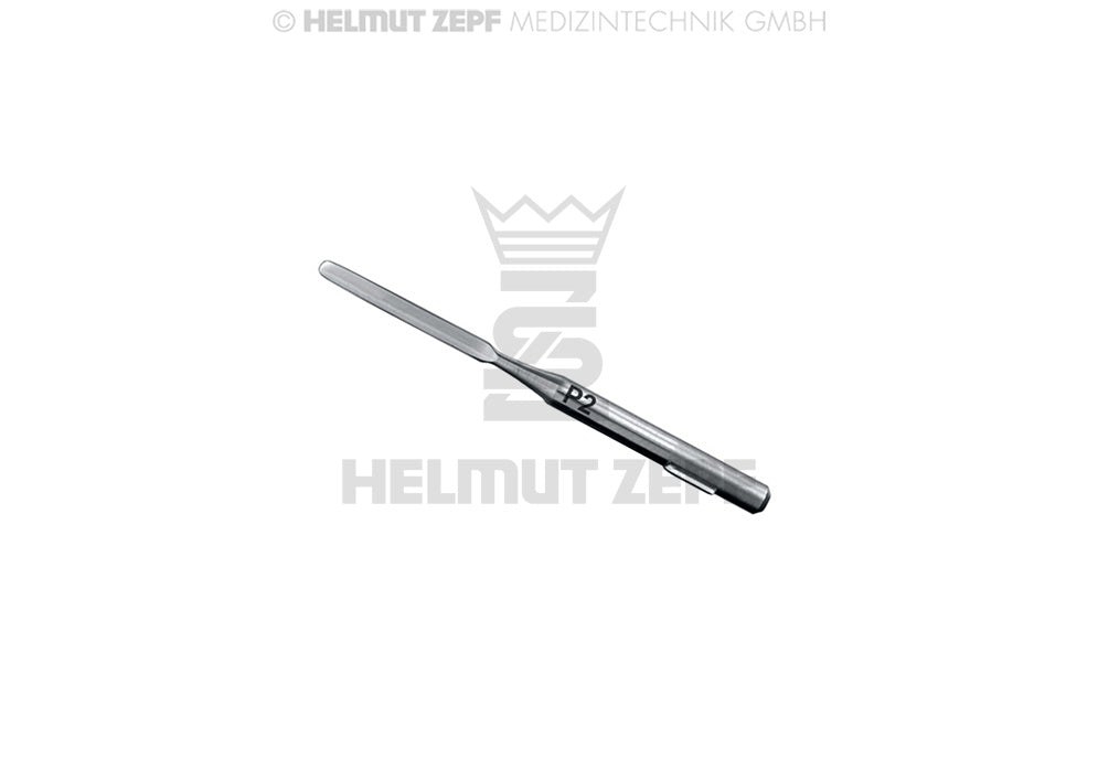 PERIOTOM - EINSATZ, P 2, GERADE 2,5 MM D.,  1,7 X 14 MM