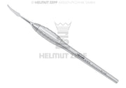 GIN-KNIFE FIG. 2, GEBOGEN, IM Z-SHAPE GRIFF EINENDIG, M4 X 0,5MM AUSWECHSELBAR