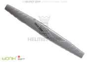 ZEPF-BIONIK, UNIVERSAL-GRIFF, PEEK, FÜR AUSWECHSELBARE EINSÄTZE M4X0,5, DOPPELENDIG, GRAU RAL 1023