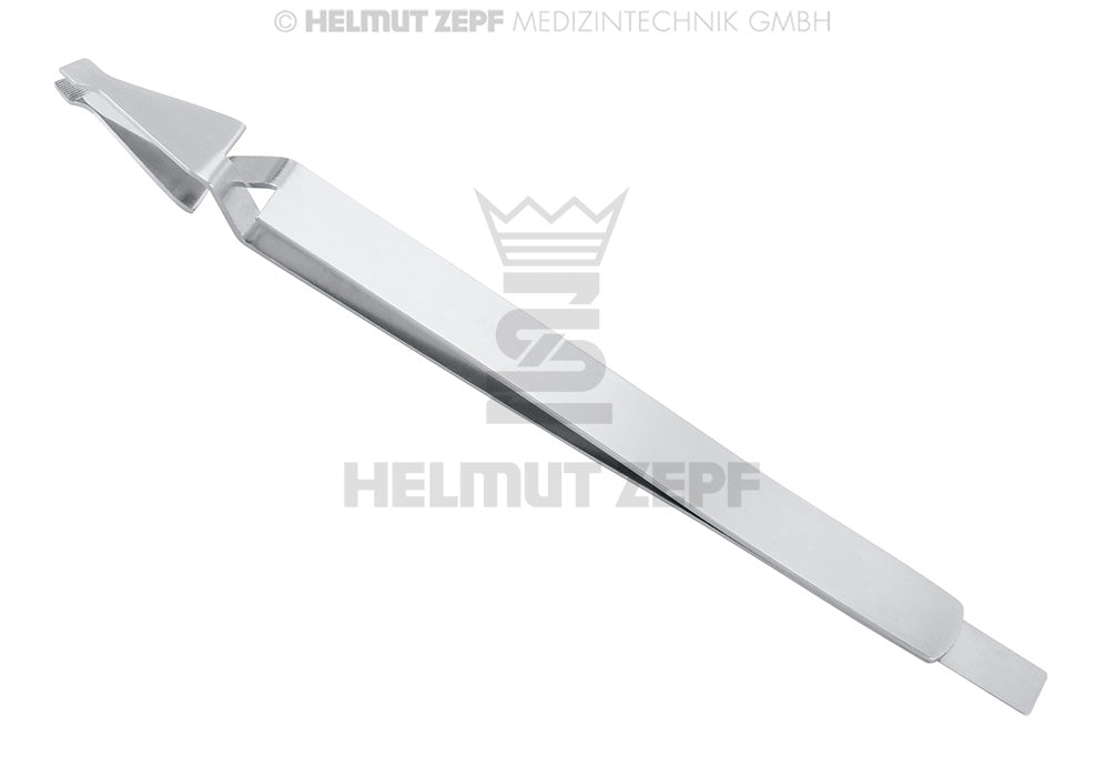 Klemmpinzette zum Setzen von Brackets Fig 1