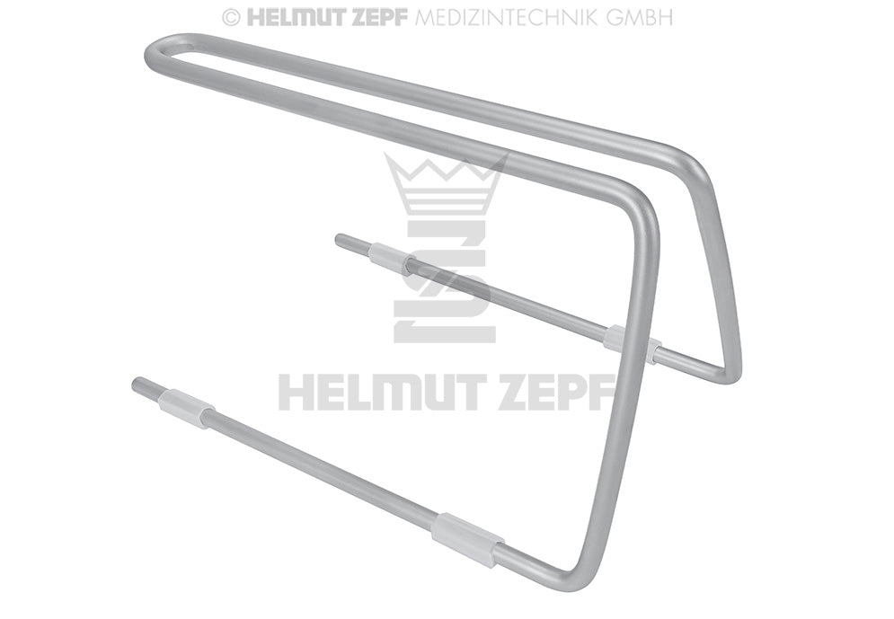 Zangenständer aus Metall, Aufnahmelänge 20 Cm