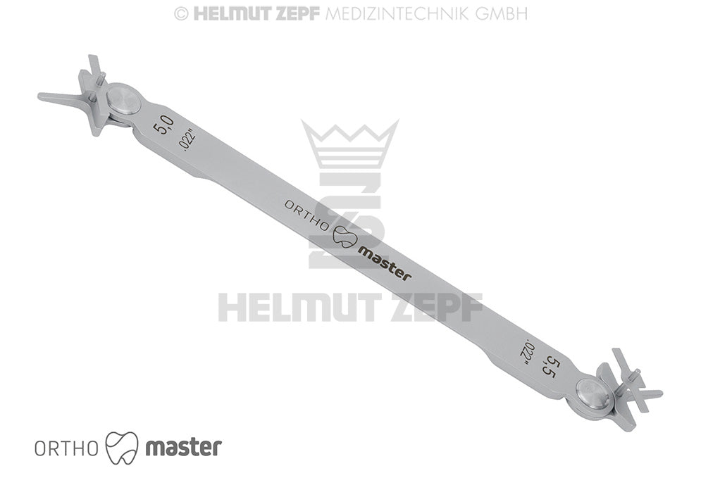 Bracketpositionierer Fig 6 System .022" Abstand 5 / 5,5 Mm