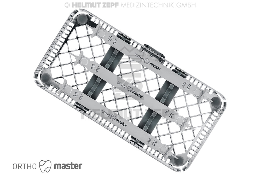 Brackentpositionier Set Hamad Schmid Ch für .022" Größe bestehend aus