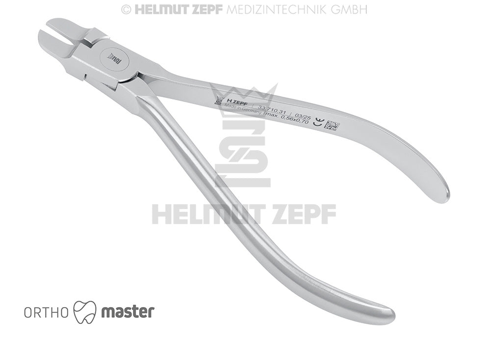 Angle/tweed Bogenbiegezange aus Geschmiedetem Hartstahl 0,56 X 0,70 Mm / 22 X 28