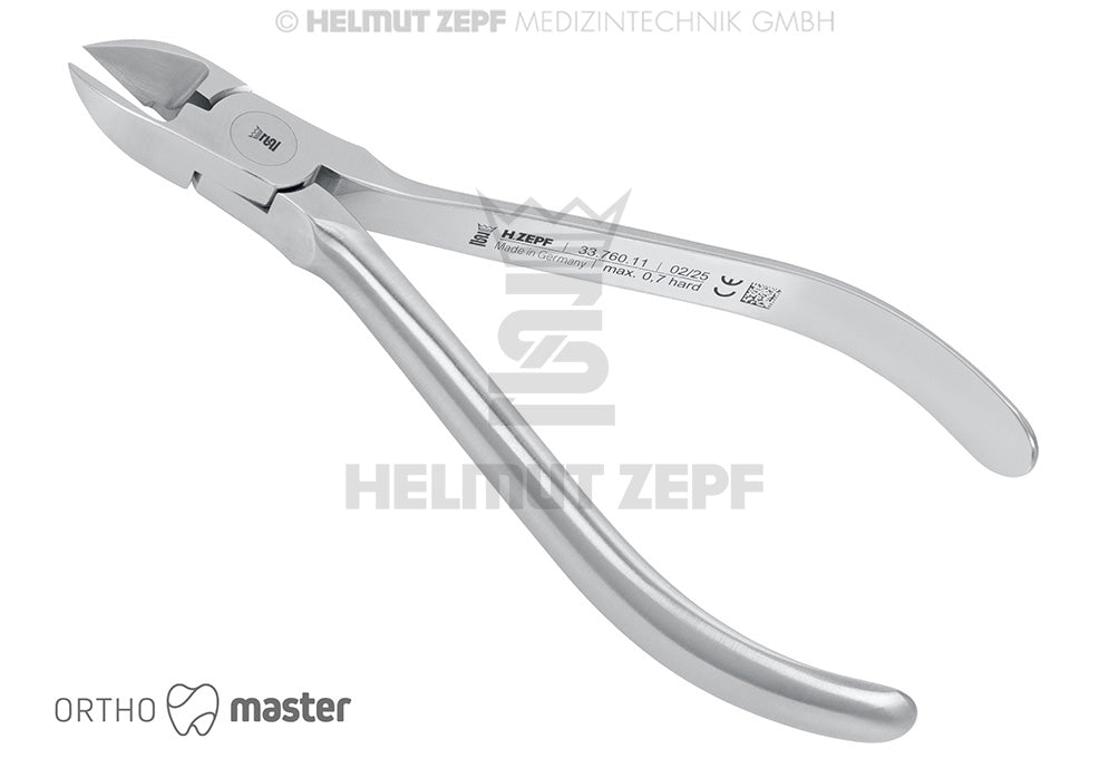 DRAHTSCHNEIDEZANGE 12 CM EINSÄTZE AUS HARTSTAHL MAX 0,7MM / .028" HART