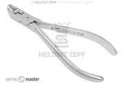 LIGATURENSCHNEIDER 45° 12CM DRAHT Ø 0,4MM, HART EINSÄTZE AUS HARTSTAHL