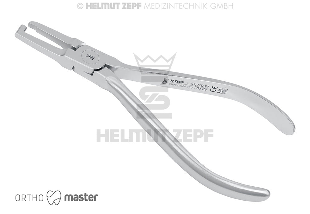 Oliver Bandabnehmezange, Lange Maul-brancehn, mit Kunststoffeinsatz