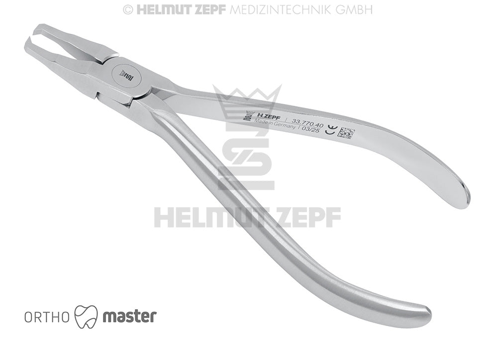 Bracket-abnehmezange Schmal 2,0mm Gerade 12,5 Cm Geschmiedet aus Hartstahl