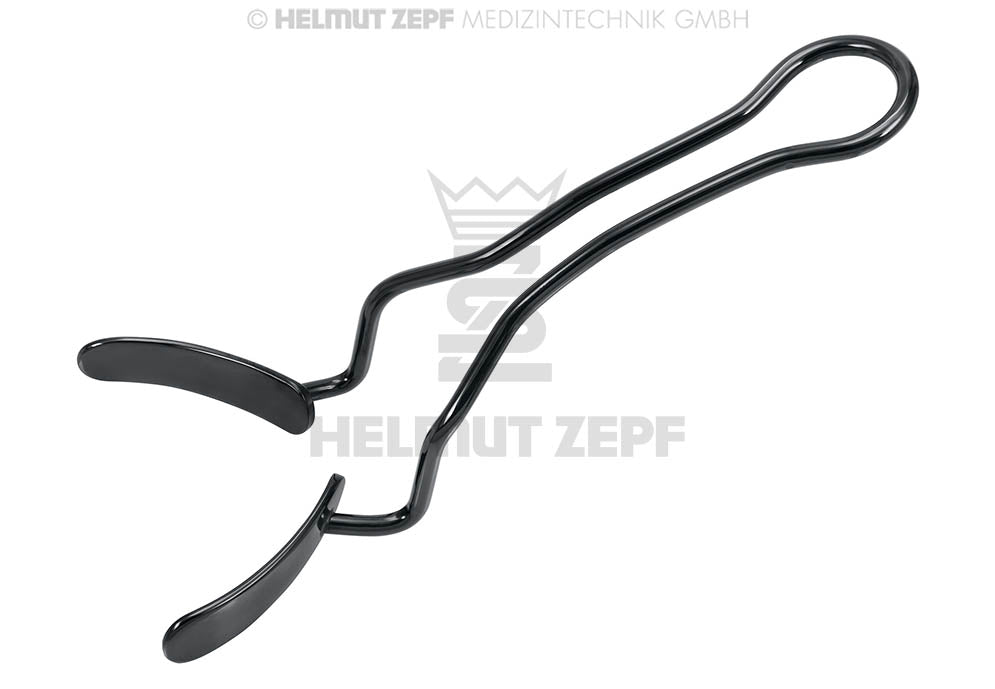 ZEPF - WANGENHALTER - UNIVERSAL, NACH DR. MATY, FÜR OBER- & UNTERKIEFER KLEINES MODELL, ONYX - BESCHICHTET