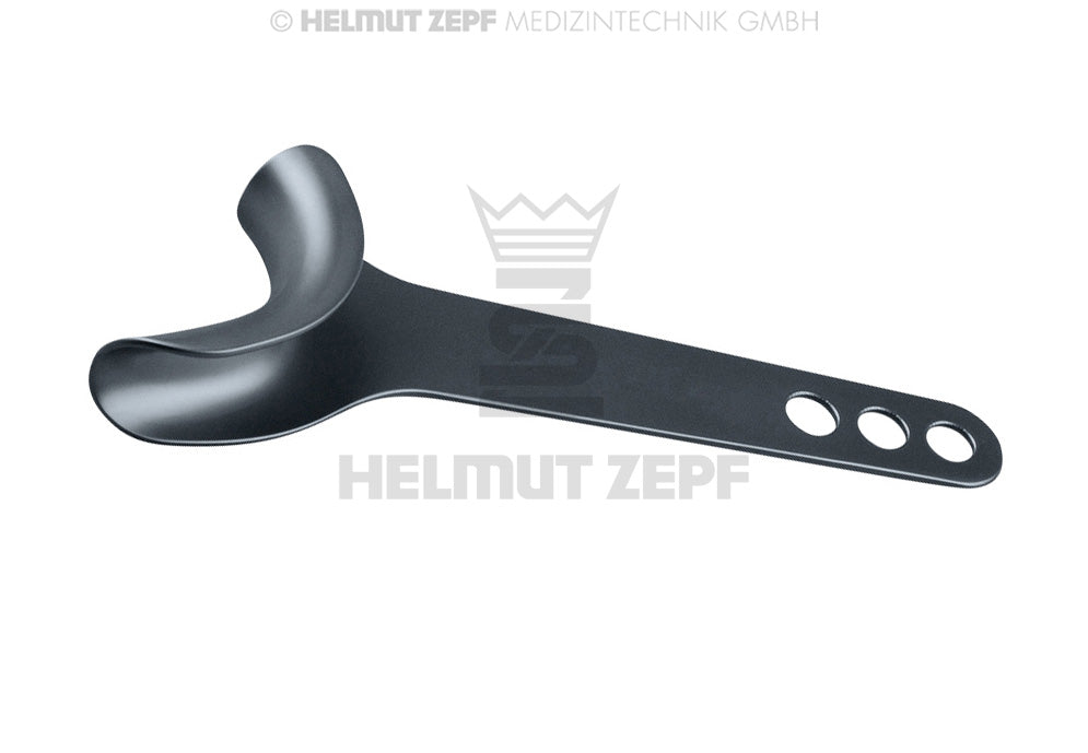 ZEPF FOTO- UND WANGENABHALTER 1/2 LINKS ONYX