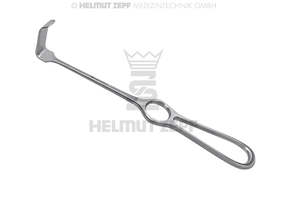 KOCHER-LANGENBECK WUNDHAKEN, 21,5 CM,15 x 35 MM