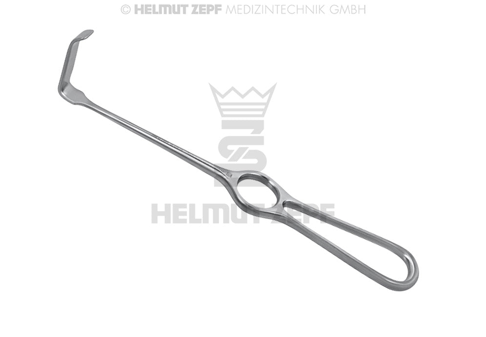 KOCHER-LANGENBECK WUNDHAKEN, 21,5 CM,10 X 42 MM