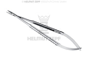 MIKRO-NADELHALTER, GERADE, GERIEFT, TC,17,5 CM, 8 MM ZEPF-LINIE FEINES MAUL 11X0,5MM, MIT SPERRE