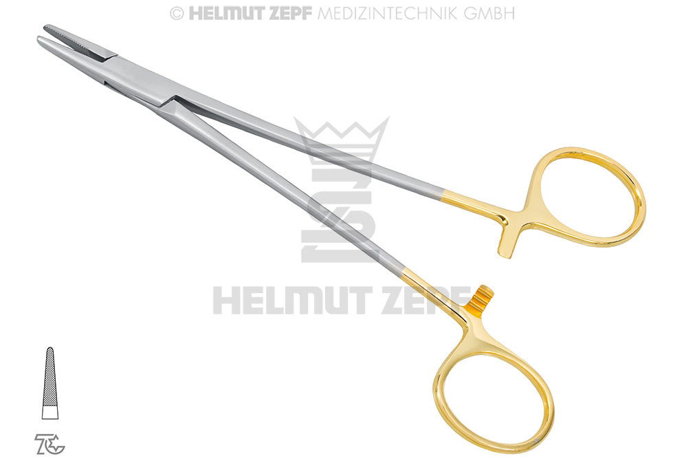 MAYO-HEGAR, NADELHALTER, 18 CM, MIT HARTMETALLBACKEN