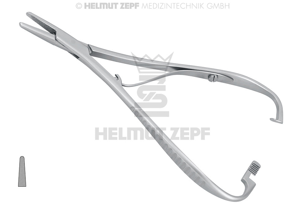 Mathieu, Ligatureninstrument 14 Cm 3,0mm mit Gleichgestellter Sperre