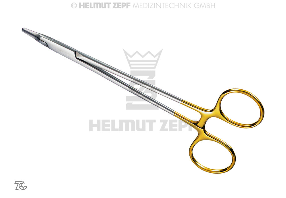 RYDER NADELHALTER MIT RINGGRIFFEN, GERADE, TC,15 CM