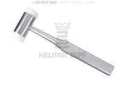 HAMMER FUER BONESPREADING, AUSWECHSEL BARE KUNSTSTOFFEINSÄTZE, DR. VOLLMER Ø 25 MM,  LEICHTMETALLSTIEL