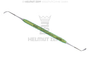 STILLER, SINUS-ELEVATOR, STUMPF, 3 MM TITAN-ZEPF-LINE, GRÜN DOPPELENDIG, 19,5 MM