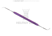 STILLER, SINUS-ELEVATOR, SCHARF, 2,5 MM TITAN-ZEPF-LINE, LILA DOPPELENDIG, 19,5 MM