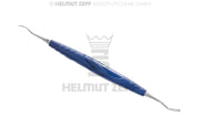 KOMBI INSTRUMENT DISSEKTIONSSPITZE M4X0,5, BACKACTION EINSATZ 90° IM BIONIK GRIFF KOBALTBLAU