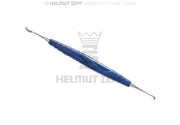 SINUS-HEBER - DOPPELENDIG, NACH HO-HI BIONIK GRIFF KOBALT-BLAU STUMPF 4X10MM / 4,5MM RUND