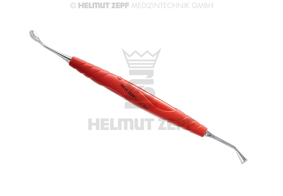 KOMBI INSTRUMENT STOPFER, 5MM LÖFFEL 6MM IM BIONIK GRIFF HELLROT MAGENTA