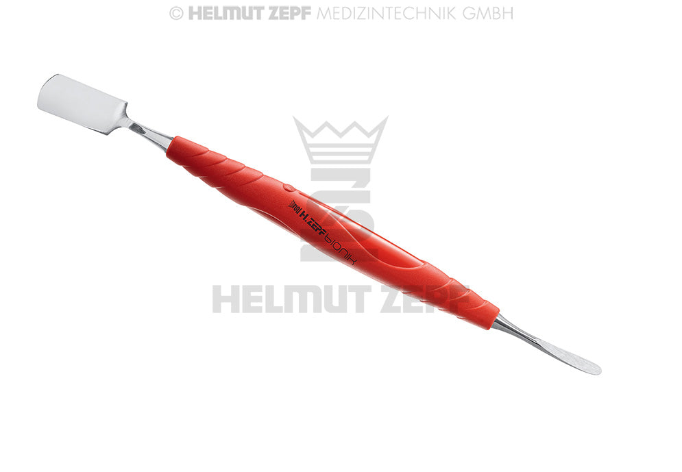 KOMBI INSTRUMENT PRICHARD SPATEL 4MM PRICHARD RASPA 4MM IM BIONIK GRIFF HELLROT MAGENTA