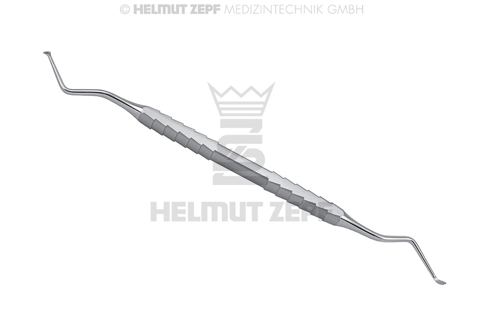 LUCAS, KÜRETTE,DOPPELENDIG, FIG-1, 2,5MM ZEPF-LINIE