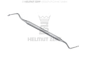 LUCAS, KÜRETTE, FIG.1 DOPPELENDIG, 2,5MM, ZEPF-LINIE MIT MAULRANDZAHNUNG