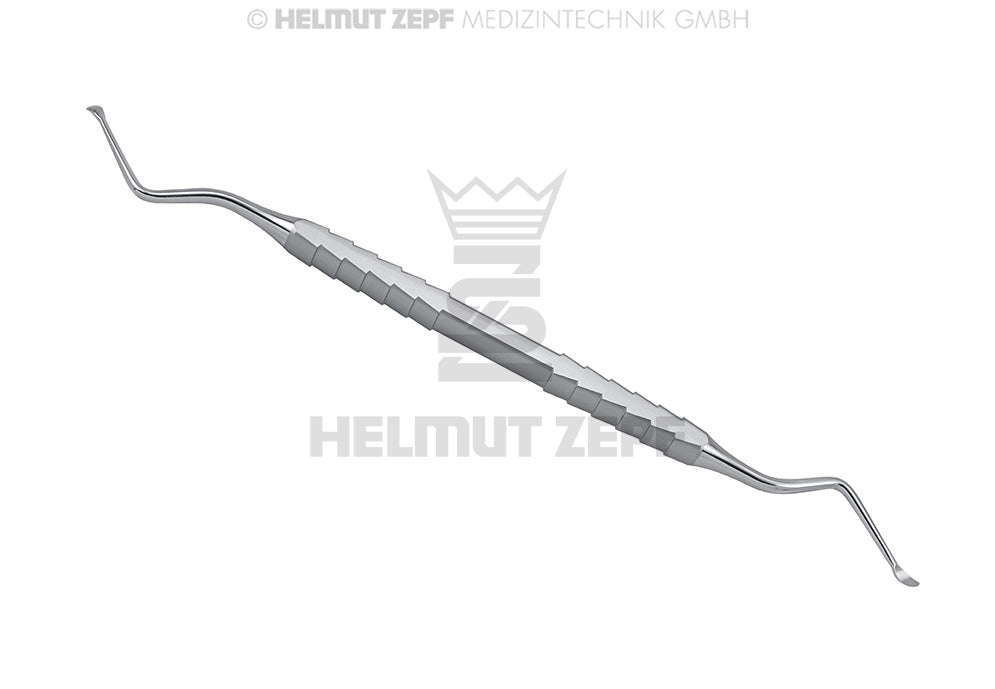LUCAS, KÜRETTE, DOPPELENDIG, 3 MM, FIG.2 ZEPF-LINIE
