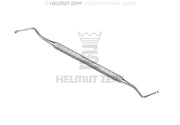 LUCAS, KÜRETTE,  FIG.2 DOPPELENDIG, 3 MM, ZEPF-LINIE MIT MAULRANDZAHNUNG