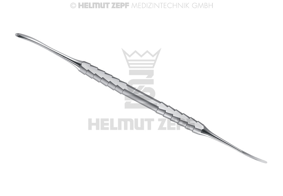MOLT, RASPATORIUM, FIG. 2, ZEPFLINIE GROSSER RASPA  4 MM, ZEPF-LINIE KLEINER  RASPA  2,5 MM