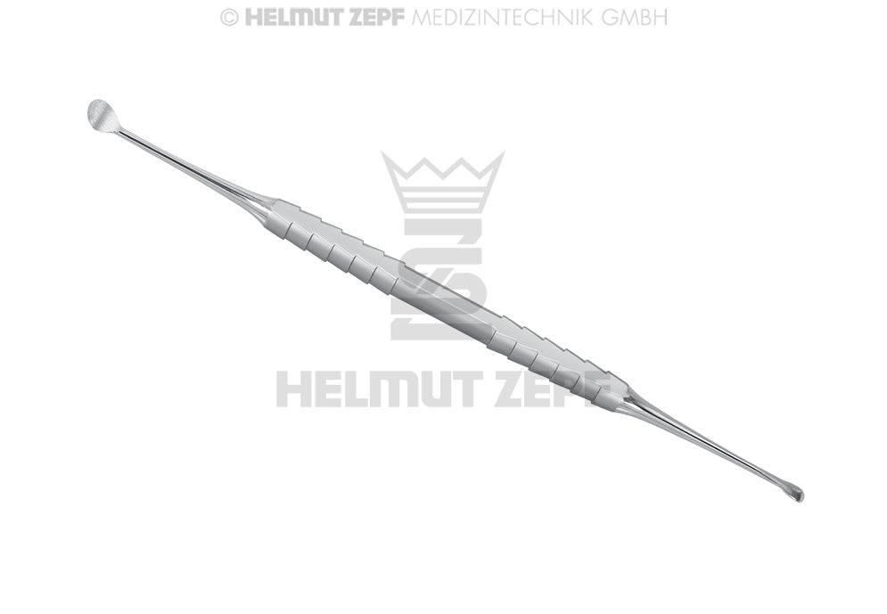 MOLT CHIRUGISCHE KÜRETTE CM4/CM7 Ø 3,6MM / Ø 7,0MM ZUM ENTFERNEN VON ZYSTEN AUSSCHABEN DER ALEVOLE NACH