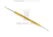 KIRSCH, SINUS 1 "SMALL" ELEVATOR 25°, TITAN-ZEPF-LINE, GOLD DOPPELENDIG 17,5CM